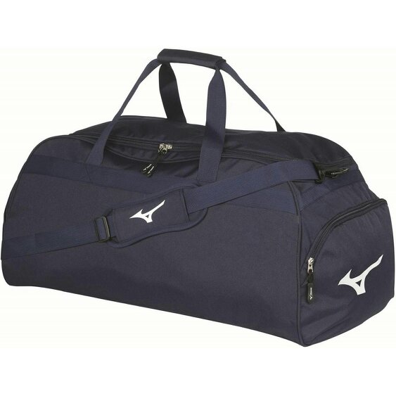 Mizuno Large 55L Holdall - Navy - 36cm x 70cm x 34cm - Navy - 100% Polyester
