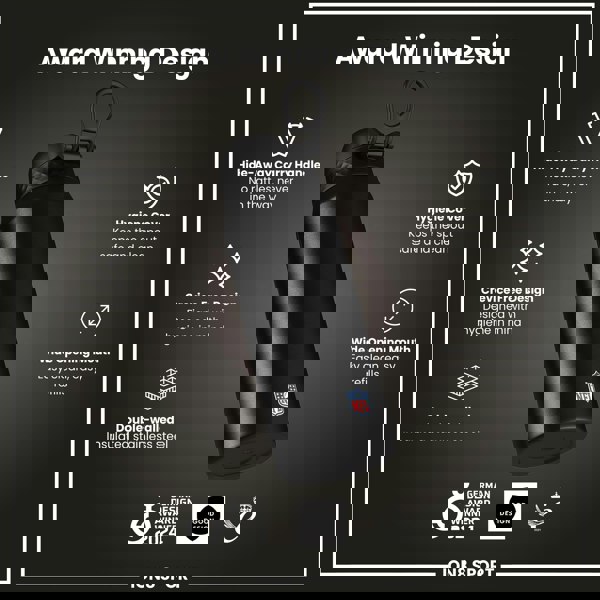 ION8 NFL x ION8 Insulated Steel Water Bottle, NFL Saints, 750ml (24oz)