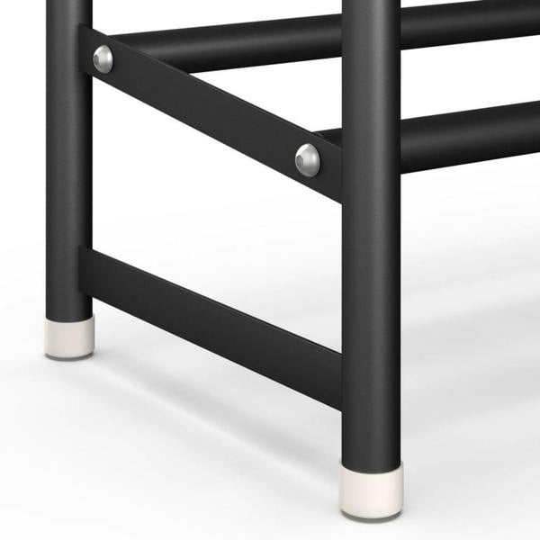 Dyzi Metal Shoe Rack Multi Tier Freestanding Footwear Storage Organiser