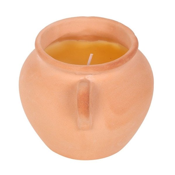 Serano Terracotta Urn Candle