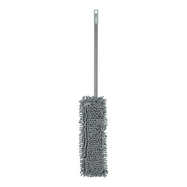 JVL Extendable Chenille Mop With 2 Replacement Heads - Grey