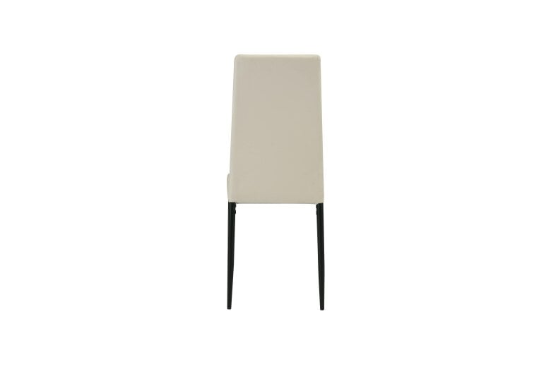 Outdoor Living New York Dining Table with 4 Emily Leather Chairs
