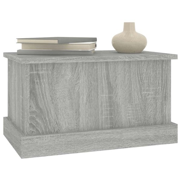 Berkfield Storage Box Grey Sonoma 50x30x28 cm Engineered Wood