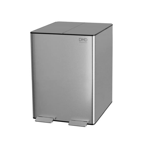 DMD Collective 30L Double Recycling Kitchen Bin – Dual Compartment Pedal Bin