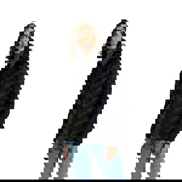 Animal Womens/Ladies Light Cloud Cosi Padded Jacket - Jet Black - 