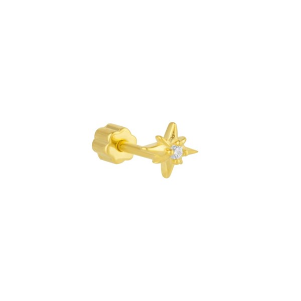 Spero London Sterling Silver Northern Star Piercing