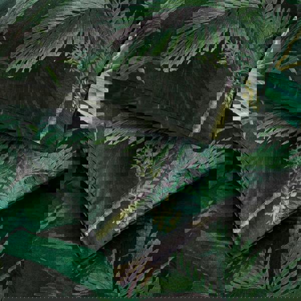 Paoletti Siona Tropical Housewife Pillowcase (Pack of 2) - Green