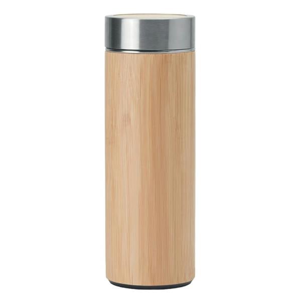 MidOcean Batumi Bamboo Double Wall 400ml Flask - Wood - 