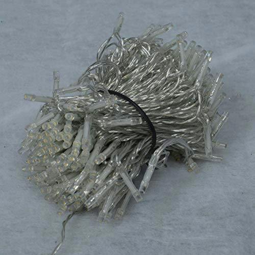 Cool White LED String Fairy Lights with Timer and 8 Modes, Clear Cable Indoor & Outdoor Variant Range image 4