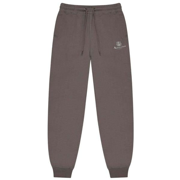 Aquascutum Mens Ribbed Joggers - Moon Rock - 