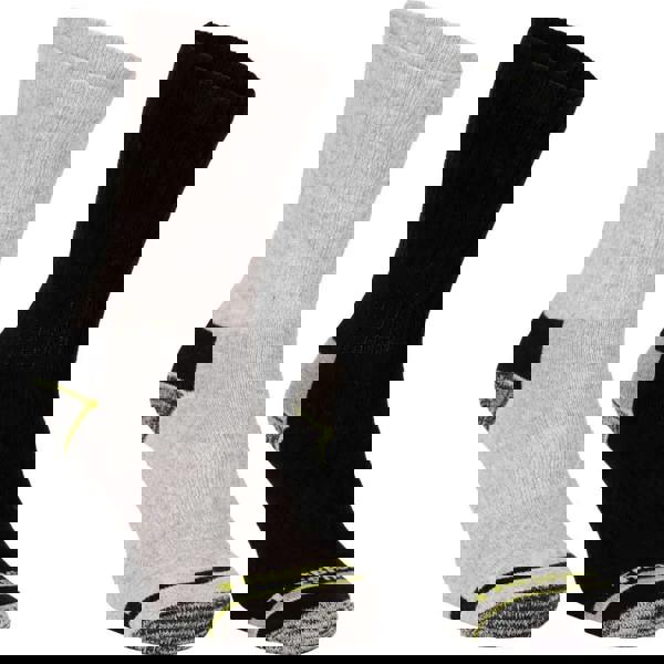 Trespass Unisex Adult Socks (Pack of 5) - Black/Grey