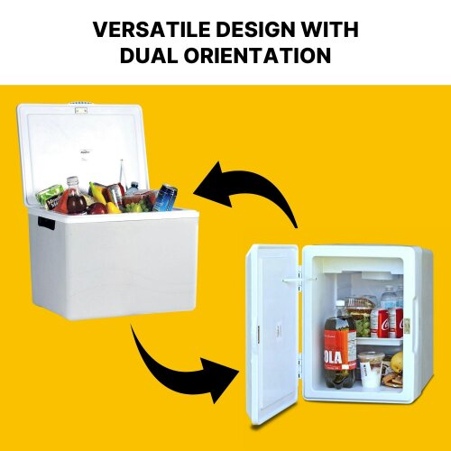 Koolatron 34L Electric Cool Box Warmer Mini Car Fridge Portable Iceless Cooler for Travel Camping
