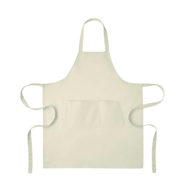 MidOcean Gamma Organic Cotton Bib Apron - Off White - 