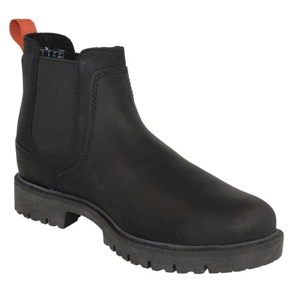 Clarks Mens Clarks Leather Smart Chelsea Boot Rossdale Top