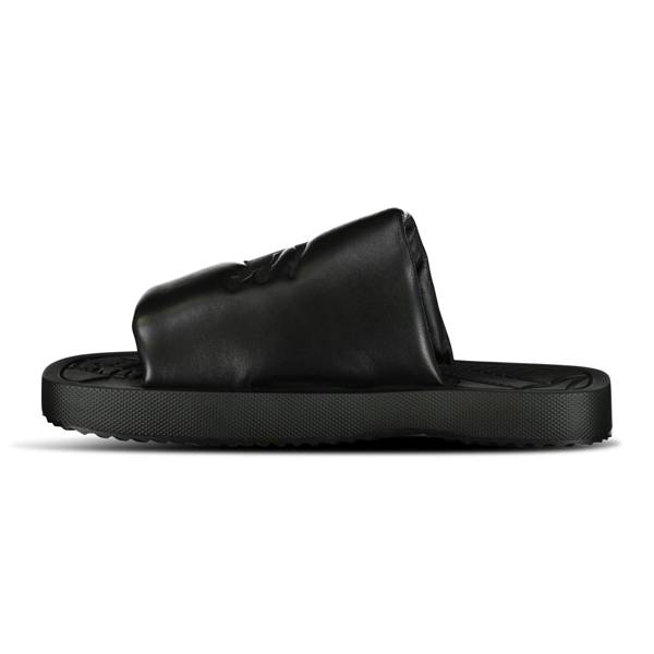 Burberry EKD Slab Logo Sliders Black - chancefashionco
