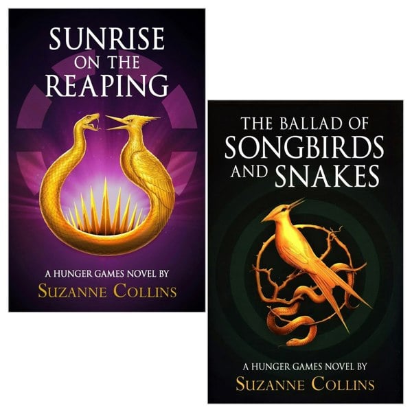 The Ballad of Songbirds and Snakes and Sunrise On The Reaping by Suzanne Collins 2 Books Collection Set (The Hunger Games Series)