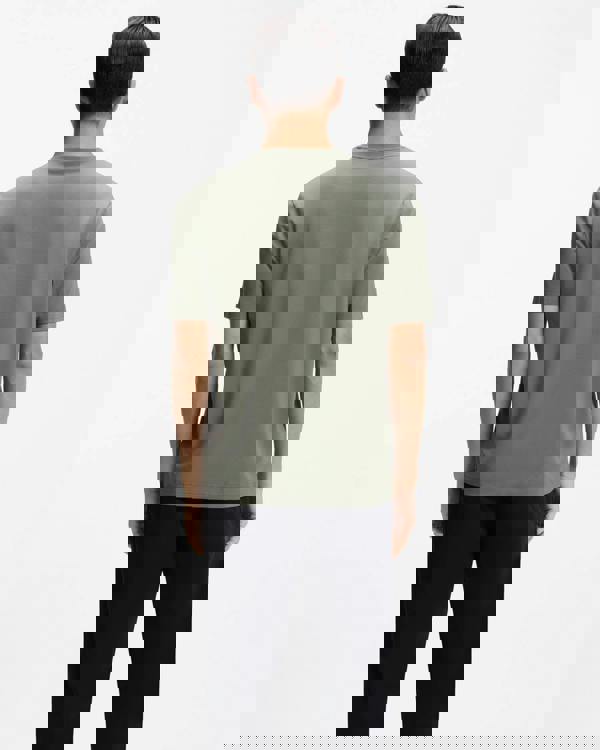 BOSS Orange TChup Mens Crew Neck Small Logo T-Shirt - Open Grey 077 - CHO - Designer Mens Logo T-Shirts