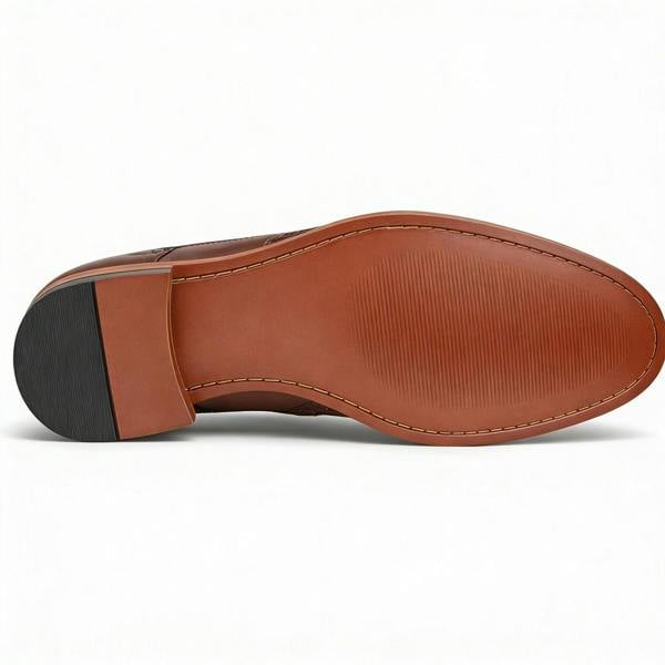 Goor M410 Brogue Shoes in Dark Brown