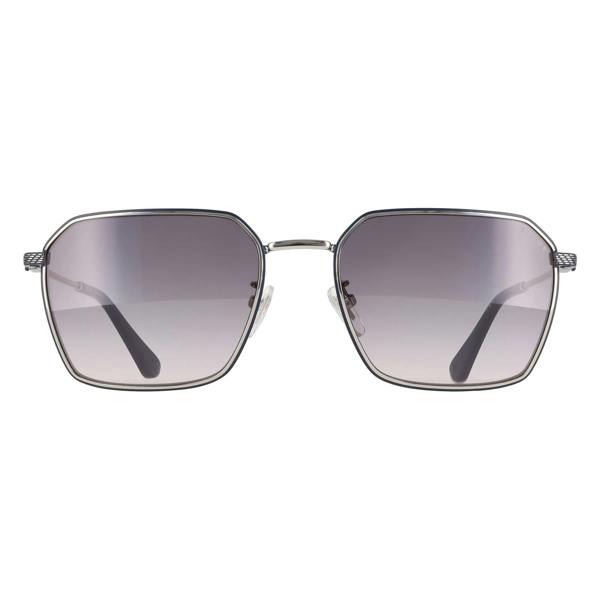 Police Sunglasses SPLL84 Octane 9 0579 Shiny Palladium Smoke Gradient