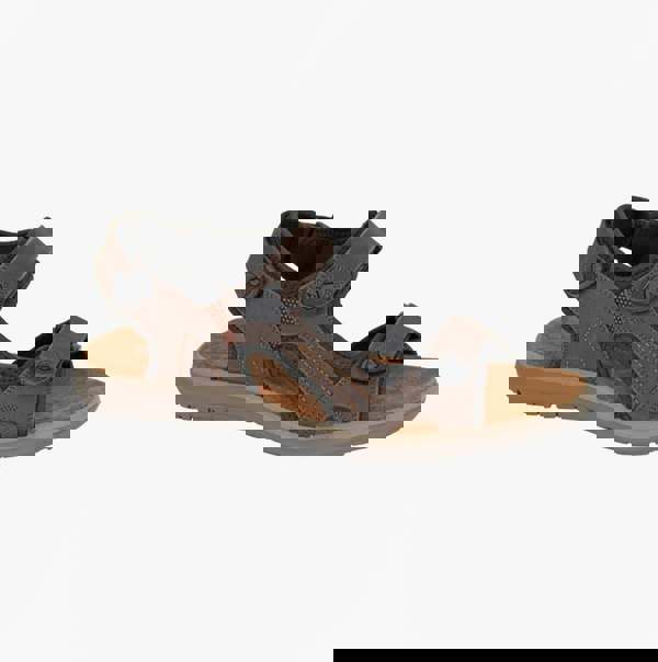 Roamers M428B Mens Sandals Brown