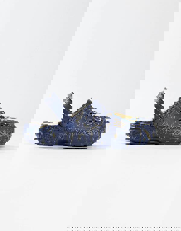 Harry Potter Womens Blue Logo Fur Lined Clogs