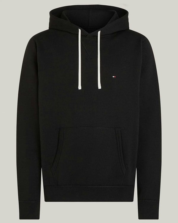 Tommy Hilfiger Essential Fleece Mens Hoodie - Black