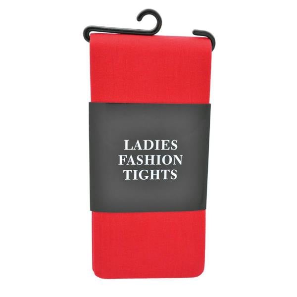 Bristol Novelty Womens/Ladies Fashion Tights - Red