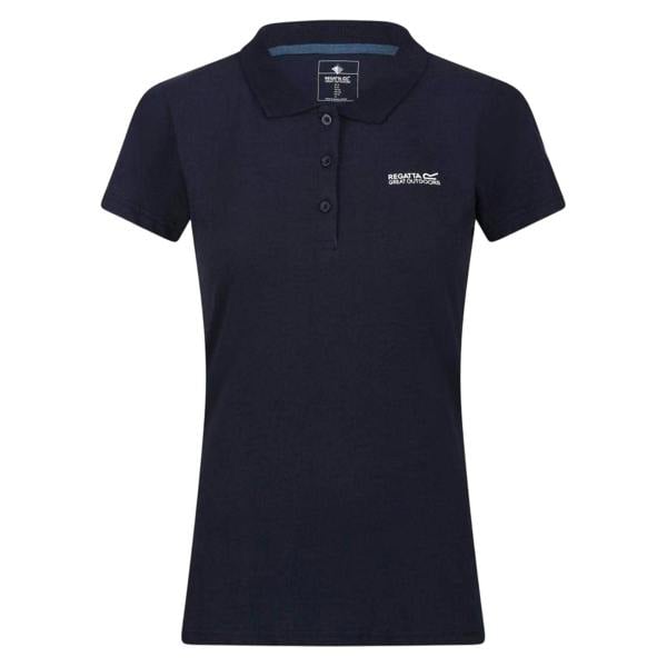 Regatta Womens/Ladies Collared Polo Shirt - Navy - 