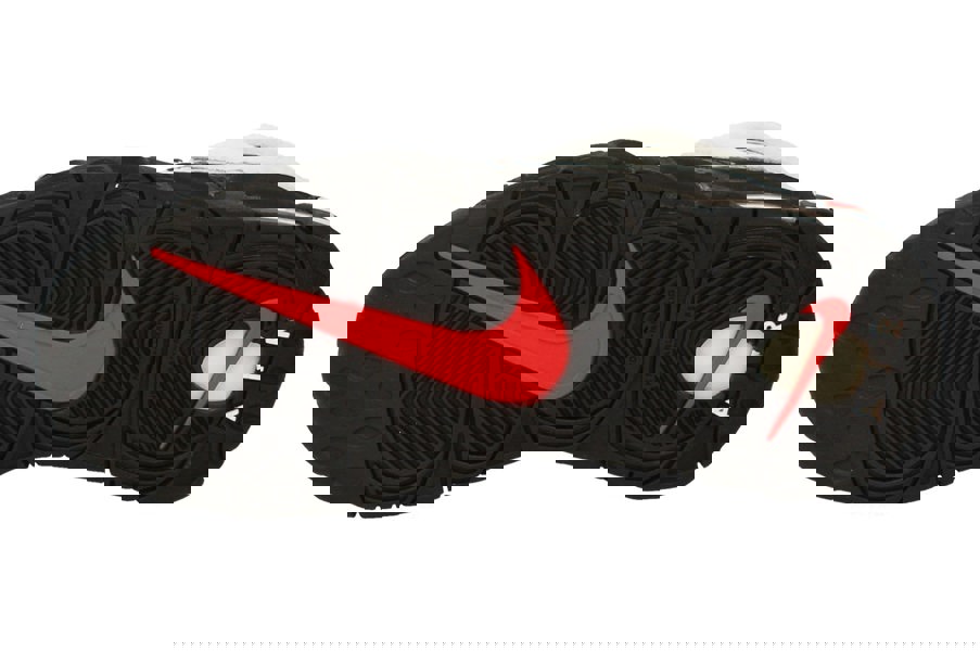 Nike Air More Uptempo GS Basketball Trainers Dq7780  001 - Black University Red White 001 - Photo 4