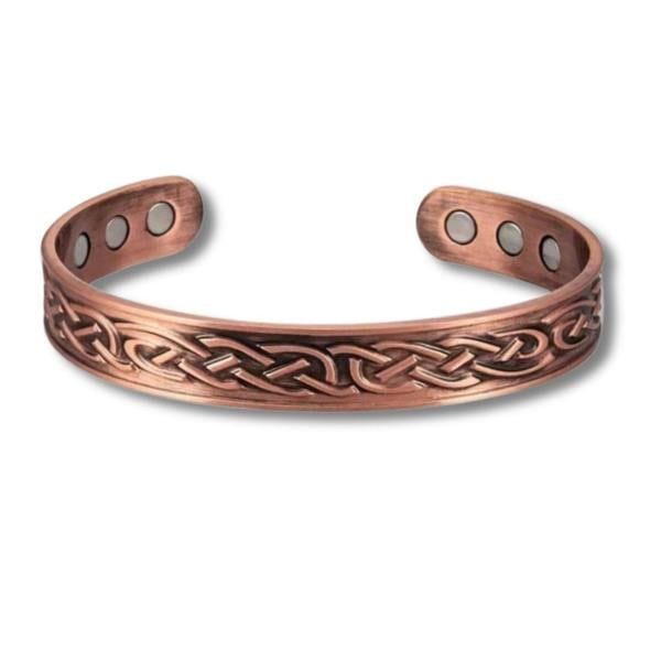 Aye Do Gifts Men's Celtic Copper Bangle - Magnetic Energy