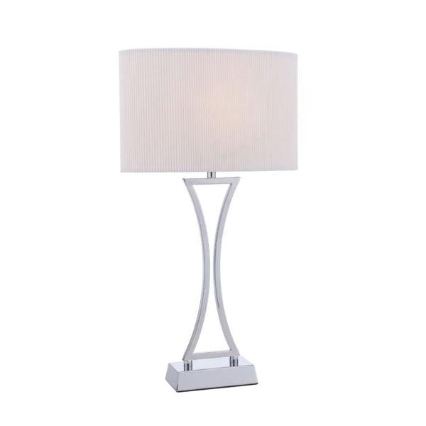 Pagazzi Lighting Corrina Polished Chrome Touch Table Lanp