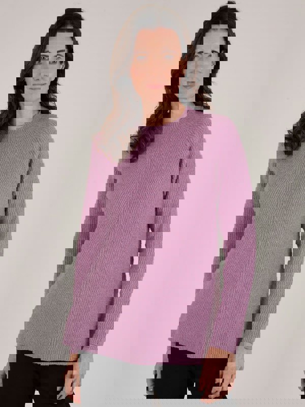 TIGI-Wear Solid Crew Neck Knitted Jumper