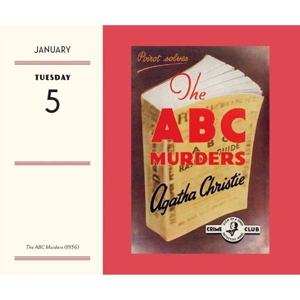 Chronicle Books Agatha Christie Desk Calendar 2027, Desk Calendars, Day To View, History & Literature, Gift