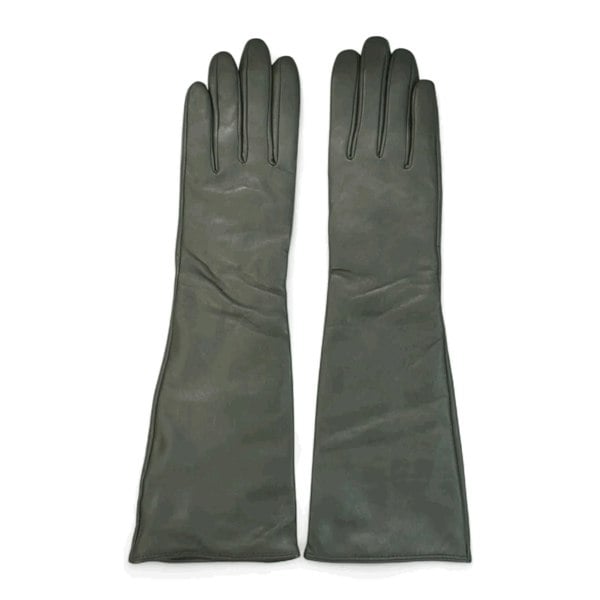 Infinity Leather Women’s Genuine Sheepskin Leather Elbow Length Gloves