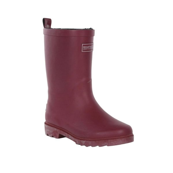 Regatta Childrens/Kids Fairweather Wellington Boots - Raspberry Radiance