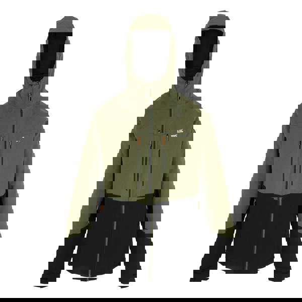 Regatta Mens Highton Stretch Padded Jacket - Olive Night/Black