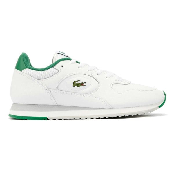 Lacoste 49SMA0013-082 Men's LINETRACK White/Green