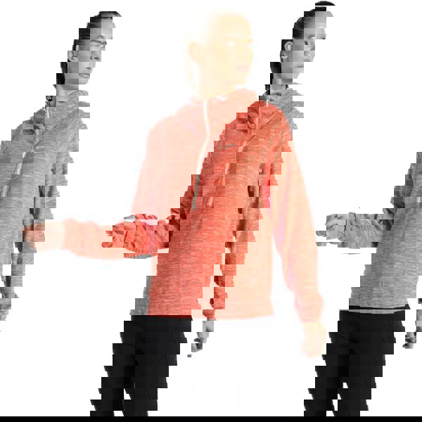 Craghoppers Womens/Ladies Esk Half Zip Fleece Top - Deep Coral - 