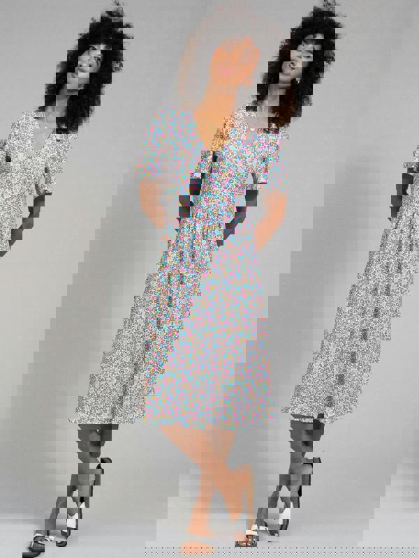 Kite Womens Organic Highcliffe Jersey Dress Born To Bloom