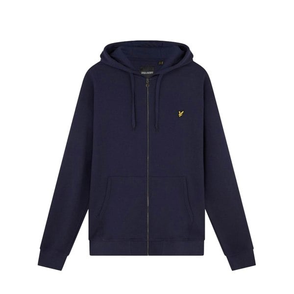 Lyle & Scott Mens Plus Full Zip Hoodie - Navy