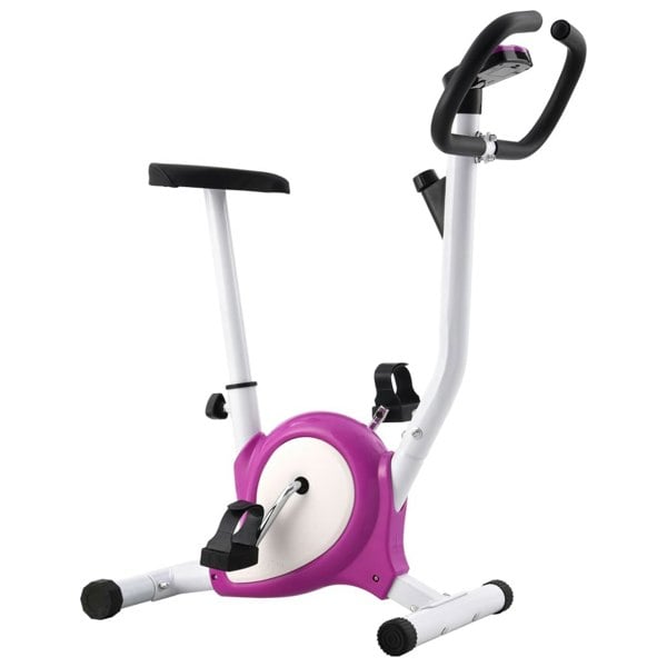 Berkfield Exercise Bike with Belt Resistance Purple