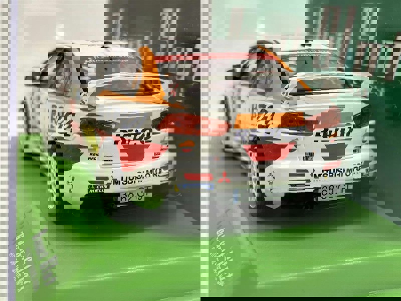 mitsubishi evo x rally la nucia a monarri r sanjuan repsol 1:32 avant slot 50808