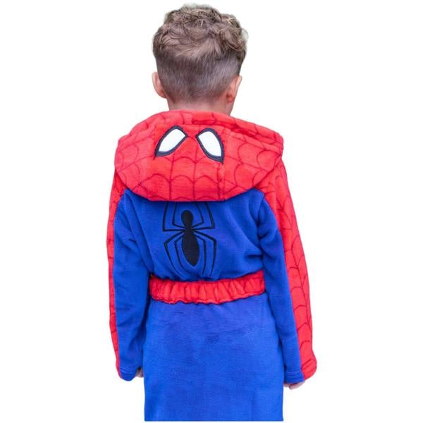 spiderman dressing gown 3-4 