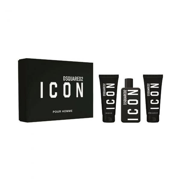 Dsquared 2 Pour Homme Gift Set: Eau de Parfum 100ml + Shower Gel 100ml + Aftershave Balm 100ml