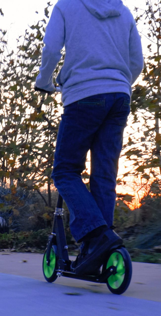 Razor A5 Lux Lighted - Green