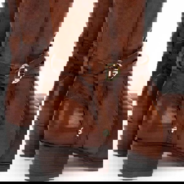 Pikolinos Daroca - Women's Cuero Brown Knee High Leather Boots