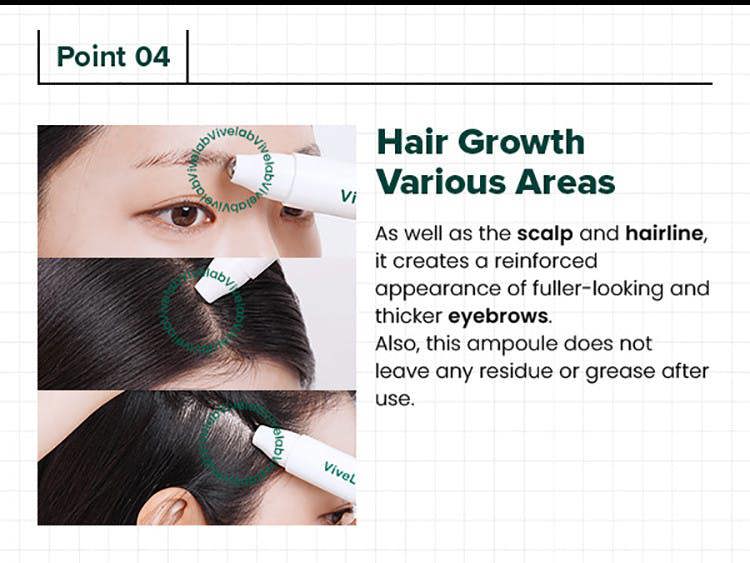 VIVELAB Revive Therapy Hair Scalp & Brow Ampoule 15ml