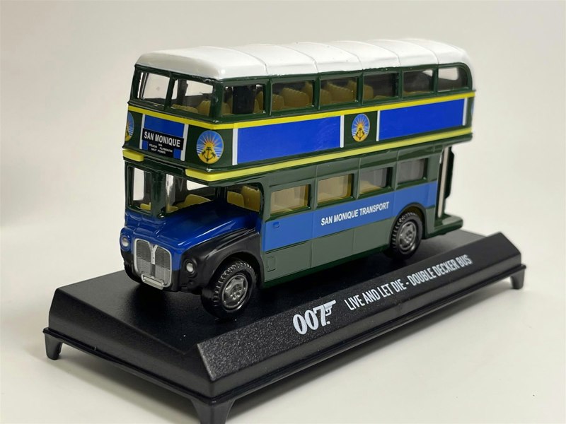 Motormax 007 James Bond Live And Let Die 5 Inch Double Decker Bus Motormax 79846