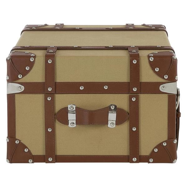 Fifty Five South Columbus Small Canvas Storage Trunk