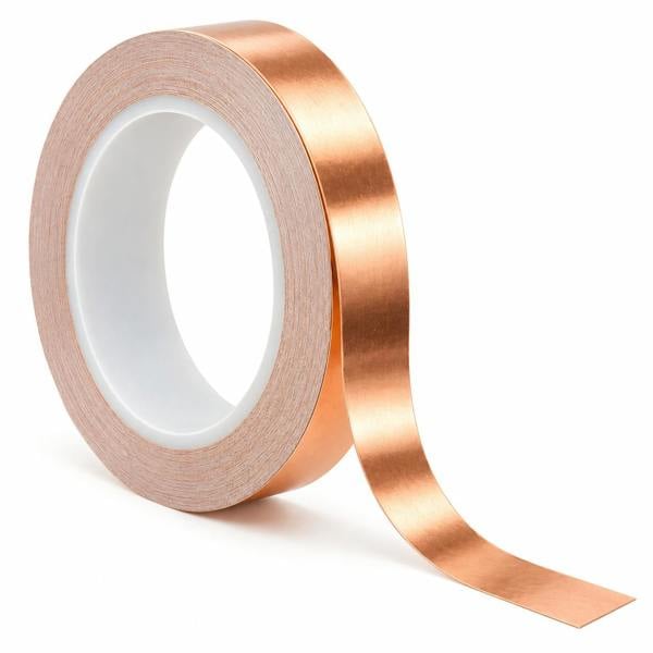 ATEK 5mm x 25m Self Adhesive Copper Foil Tape Slug Snail Barrier Garden EMI Shielding